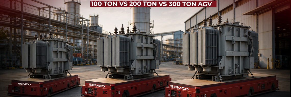 Heavy Duty AGV: 100 Ton vs 200 Ton vs 300 Ton AGV
